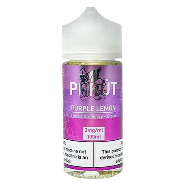 Phrut Tobacco-Free eJuice – Purple Lemon – 100ml / 3mg