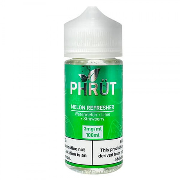 Phrut Tobacco-Free eJuice – Melon Refresher – 100ml / 3mg