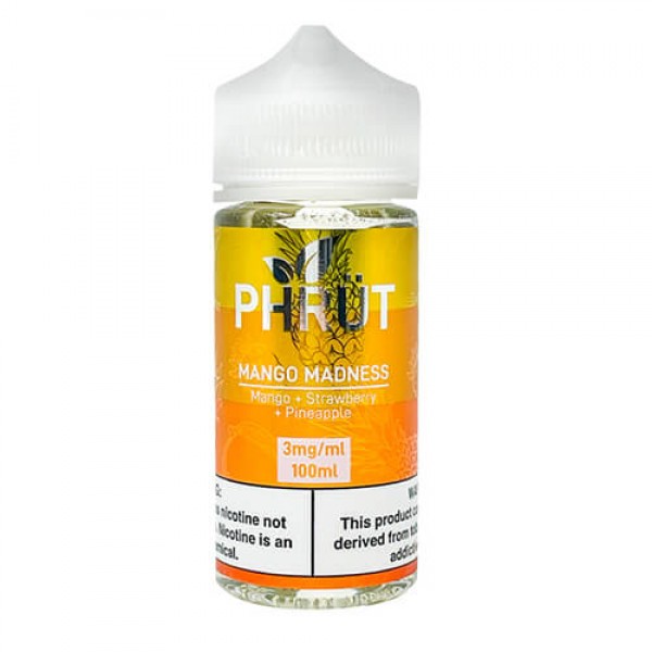 Phrut Tobacco-Free eJuice – Mango Madness – 100ml / 3mg