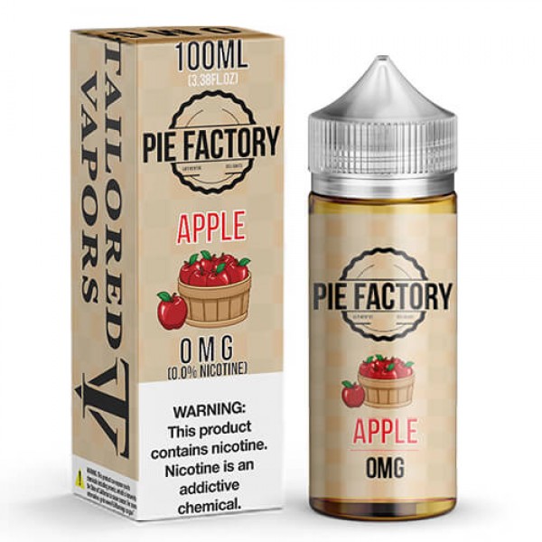 Pie Factory by Tailored Vapors – Apple – 100ml / 3mg