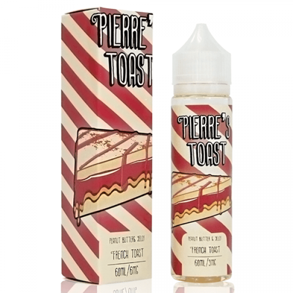 Pierre’s Toast E-Liquid – PB&J – 60ml / 3mg