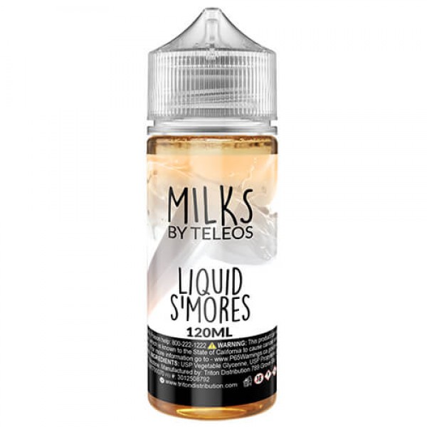 Milks by Teleos – Liquid S’mores – 120ml / 12mg