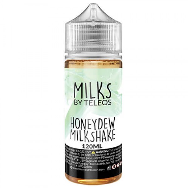 Milks by Teleos – Honeydew Milkshake – 120ml / 3mg