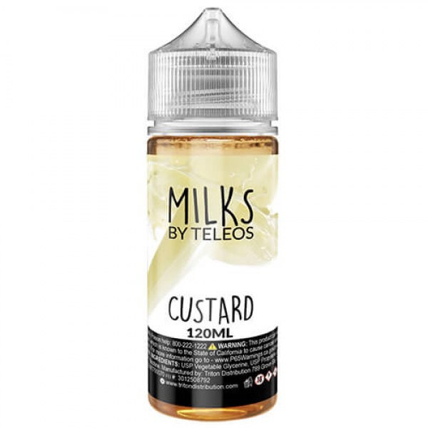 Milks by Teleos – Custard – 120ml / 6mg
