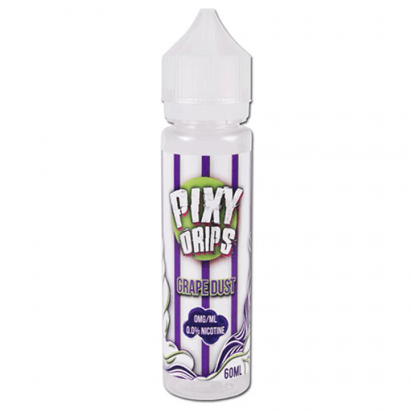 Pixy Drips E-Juice – Grape Dust – 60ml / 0mg
