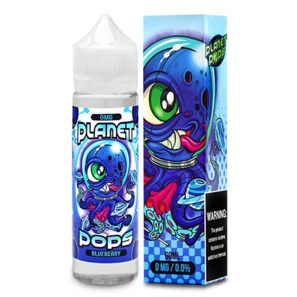Planet Pops eJuice – Planet Pop Blueberry – 60ml / 0mg