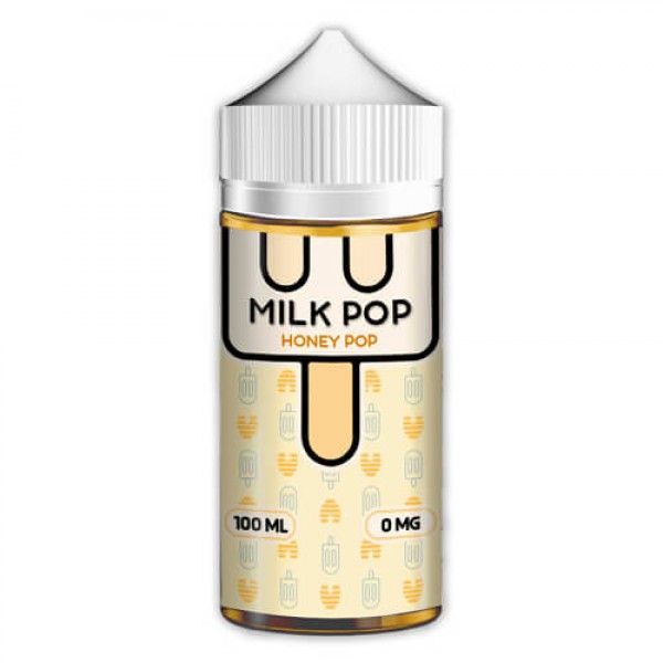Milk Pop eJuice – Honey Pop – 100ml / 3mg