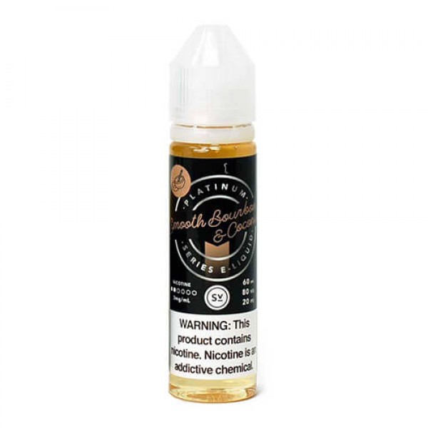Platinum Series by Simply Vapour – Smooth Bourbon & Coconut – 60ml / 6mg