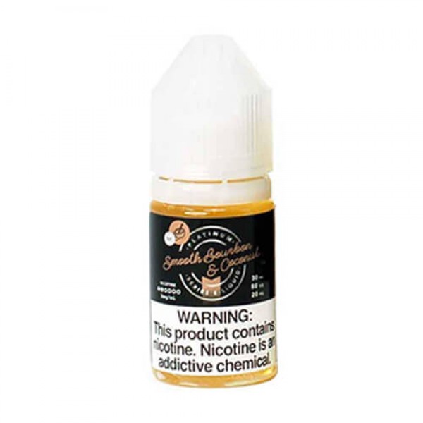 Platinum Series by Simply Vapour – Smooth Bourbon & Coconut – 30ml / 3mg