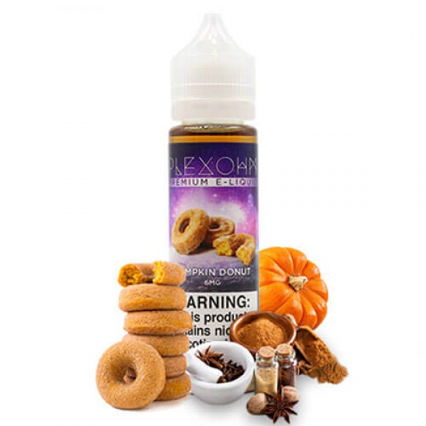 Plex Ohm Premium E-Liquid – Pumpkin Donut – 60ml / 6mg