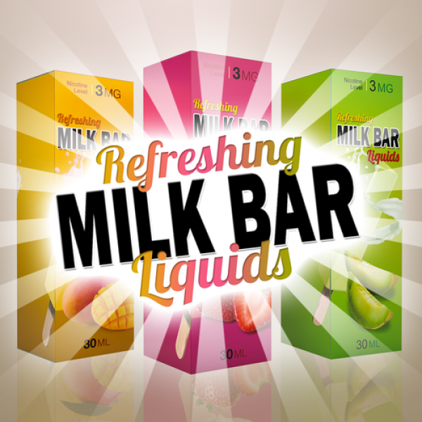 Milk Bar Liquids – Strawberry Milk Bar – 30ml / 12mg