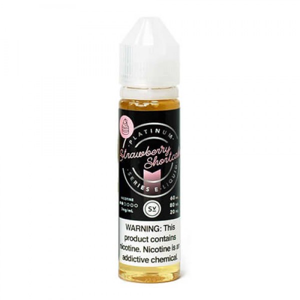 Platinum Series by Simply Vapour – Strawberry Shortcake – 60ml / 3mg