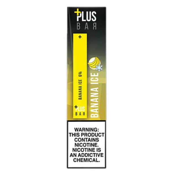 Plus Pods – Disposable Vape Pod Device – Banana Ice – 1.3ml / 60mg