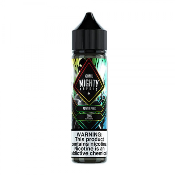 Mighty Vapors – Power Pebs – 60ml / 3mg