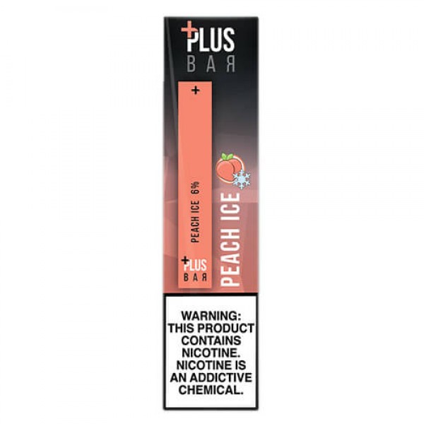 Plus Pods – Disposable Vape Pod Device – Peach Ice – 1.3ml / 60mg