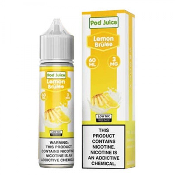 Pod Juice – Lemon Brulee – 60ml / 0mg