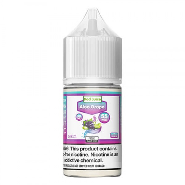 Pod Juice Tobacco-Free SALTS – Aloe Grape – 30ml / 35mg