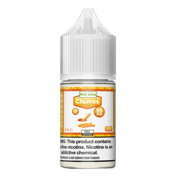 Pod Juice Tobacco-Free SALTS – Churros – 30ml / 55mg