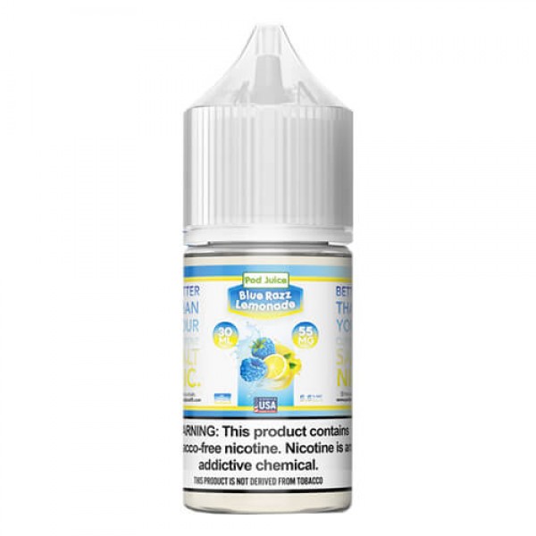 Pod Juice Tobacco-Free SALTS – Blue Razz Lemonade – 30ml / 35mg