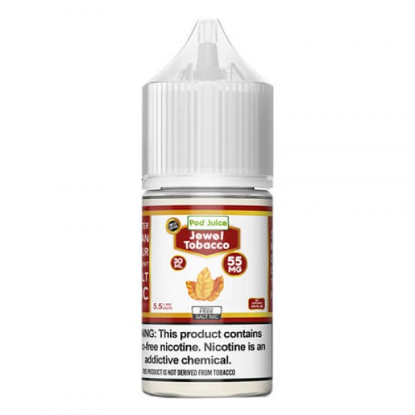 Pod Juice Tobacco-Free SALTS – Jewel Tobacco – 30ml / 55mg