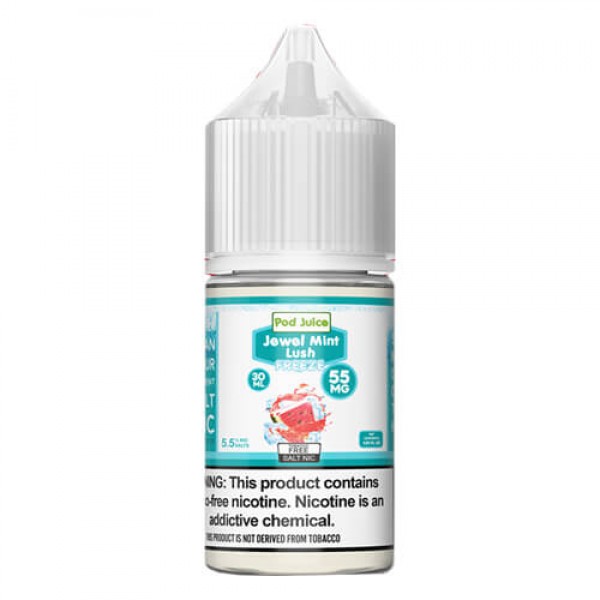Pod Juice Tobacco-Free SALTS – Jewel Mint Lush Freeze – 30ml / 55mg
