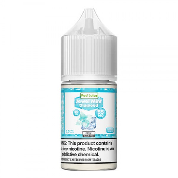 Pod Juice Tobacco-Free SALTS – Jewel Mint Diamond – 30ml / 55mg