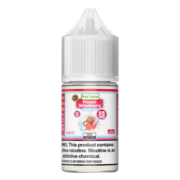 Pod Juice Tobacco-Free SALTS – Frozen Strawberry Freeze – 30ml / 55mg