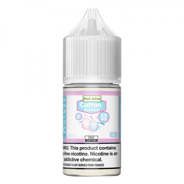 Pod Juice Tobacco-Free SALTS – Cotton Carnival – 30ml / 55mg