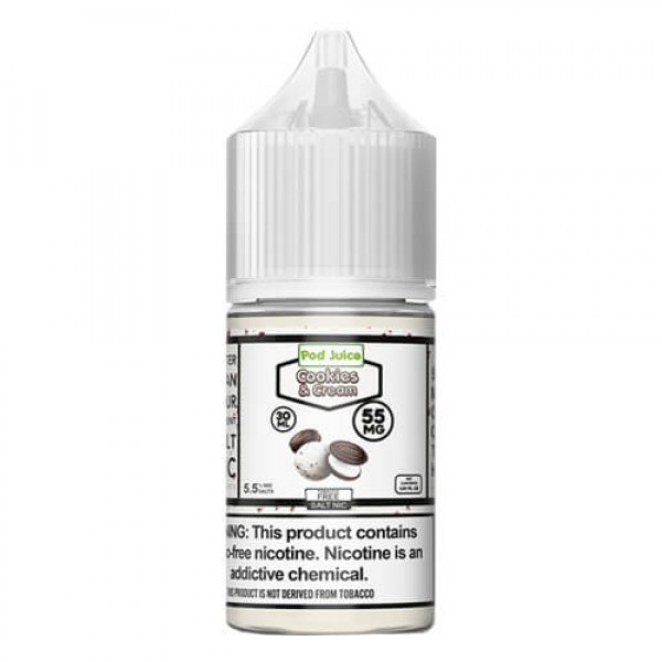 Pod Juice Tobacco-Free SALTS – Cookies and Cream – 30ml / 35mg