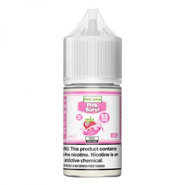 Pod Juice Tobacco-Free SALTS – Pink Burst – 30ml / 55mg