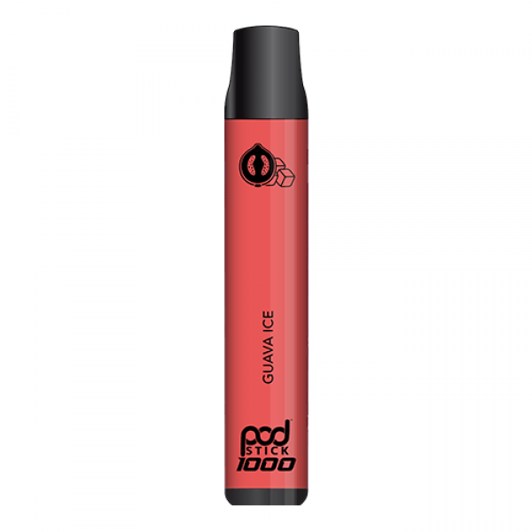 Pod Stick 1000 – Disposable Vape Device – Guava Ice – Single / 50mg