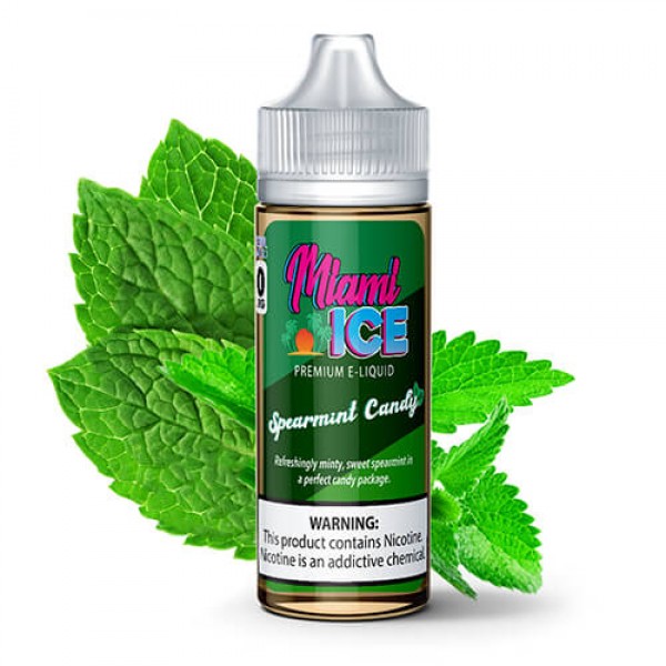 Miami ICE by Fuggin eLiquids – Spearmint Candy – 120ml / 0mg