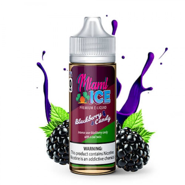 Miami ICE by Fuggin eLiquids – Blackberry Candy – 120ml / 6mg