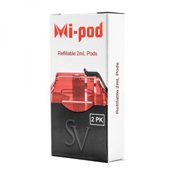 Mi-Pod Refillable Pods – Limited Edition RED (2 Pack) – Default Title