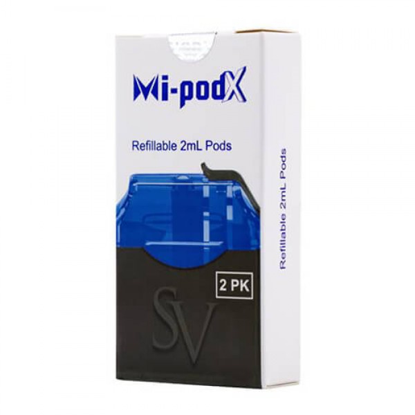 Mi-Pod X Refillable Pods (2 Pack) – Blue