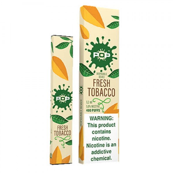 POP – Disposable Vape Pen – Fresh Tobacco – Single / 50mg
