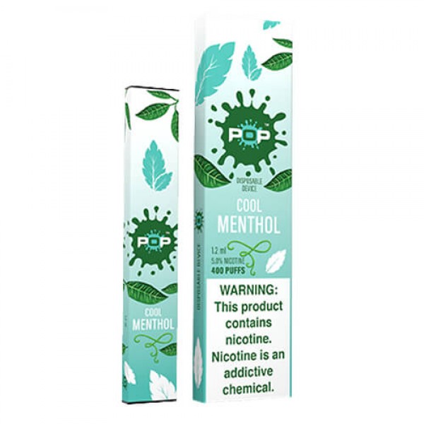 POP – Disposable Vape Pen – Cool Menthol – Single / 50mg
