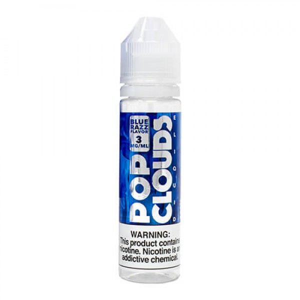 Pop Clouds E-Liquid – Blue Razz – 60ml / 3mg