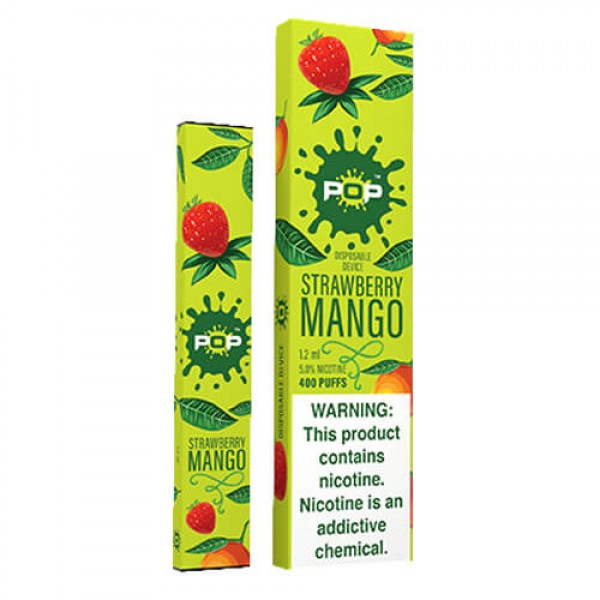 POP – Disposable Vape Pen – Strawberry Mango – Single / 50mg