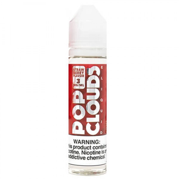 Pop Clouds E-Liquid – Strawberry – 60ml / 3mg