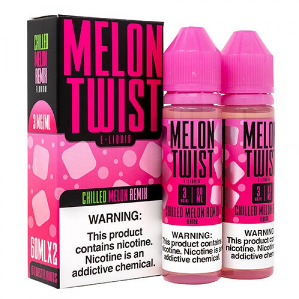 Melon Twist E-Liquids – Chilled Melon Remix – 120ml / 0mg