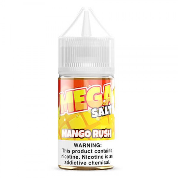 MEGA E-Liquids Tobacco-Free SALT – Mango Rush – 30ml / 50mg