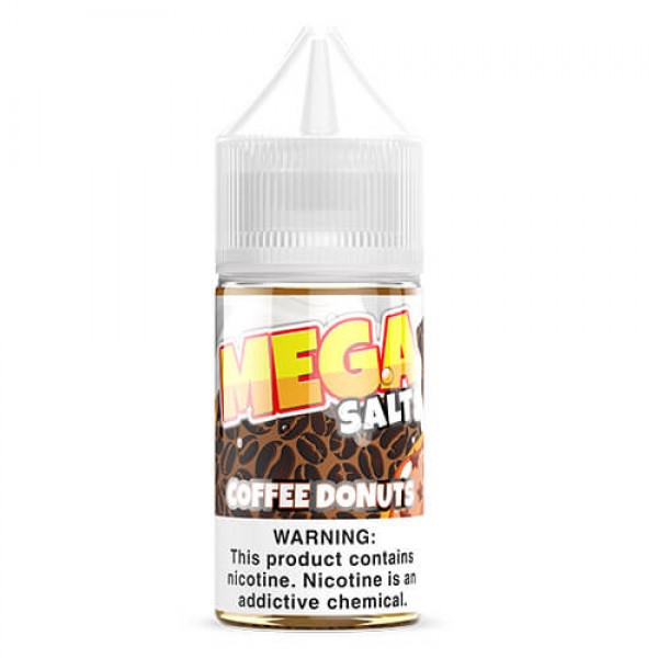 MEGA E-Liquids Tobacco-Free SALT – Coffee Donuts – 30ml / 50mg