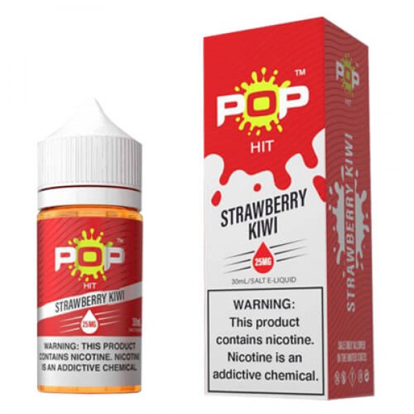 Pop Hit eLiquids SALTS – Strawberry Kiwi – 30ml / 25mg