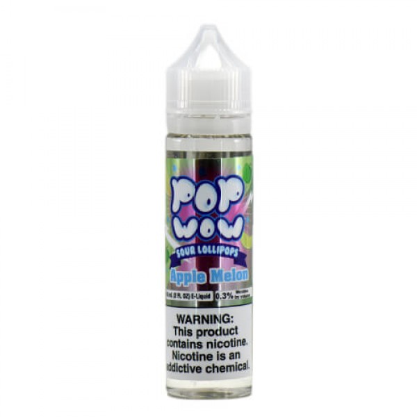 Pop Wow By Adope Life – Apple Melon – 60ml / 0mg