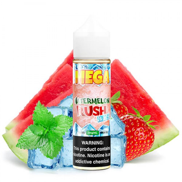 MEGA E-Liquids – Watermelon Rush Ice – 60ml / 3mg