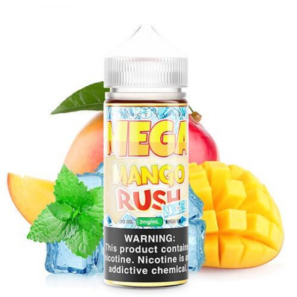 MEGA E-Liquids – Mango Rush Ice – 10ml / 3mg