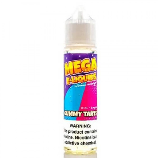 MEGA E-Liquids – Gummy Tarts – 60ml / 0mg