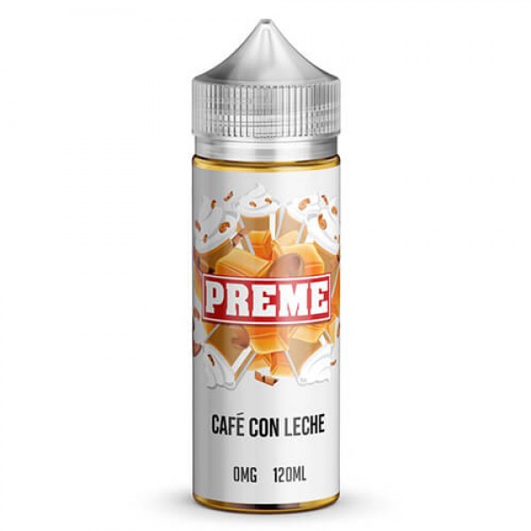 Preme eLiquids – Cafe con Leche – 120ml / 0mg