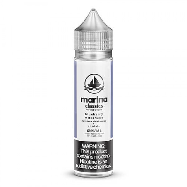Marina Classics – Blueberry Milkshake – 60ml / 6mg